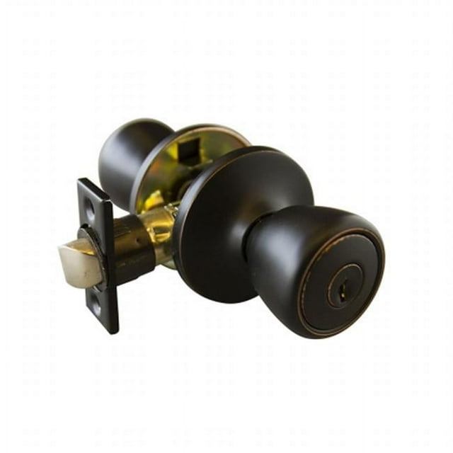 Design House 728709 Terrace 6 Way Latch Entry Door Knob, Oil Rubbed Bronze