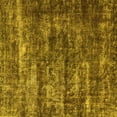 thumbnail image 1 of Ahgly Company Machine Washable Indoor Square Oriental Yellow Industrial Area Rugs, 5' Square, 1 of 4