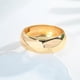 thumbnail image 5 of Brazaletes de oro grueso para mujer, brazalete ancho de oro, pulsera abierta martillada, regalos navideños y festivos, 5 of 5