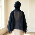thumbnail image 5 of QASIEATN Lace Hijab SoftBlend Lightweight Shawl with Elegant Lace Trim Non Head Scarf for Womens Everyday Wear, 5 of 7