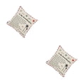 thumbnail image 2 of Kenally Funda de almohada con diseño de sobre, funda de almohada de forma cuadrada para hija, hijo, funda de cojín trasero, funda de abuela nieto 2piezas, 2 of 6