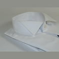 thumbnail image 3 of Men Tux Formal 100% Cotton Shirt MANSCHETT Turkey Slim Fit 305-01 White Wing tip, 3 of 6