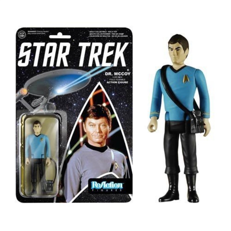 Star Trek Dr. McCoy ReAction 3 3/4-Inch 