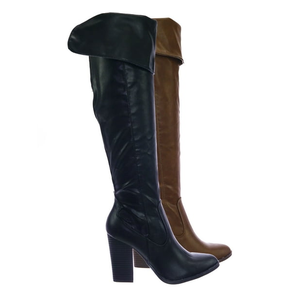 block heel snake boots