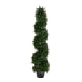 thumbnail image 1 of Vickerman 4' Cedar Spiral In Pot (Uv) - Tp170548, 1 of 1