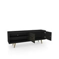 thumbnail image 2 of Liberty 62.99" Mid-Century Modern TV Stand with 3 Shelves and 2 Doors  with Solid Wood Legs, 2 of 2