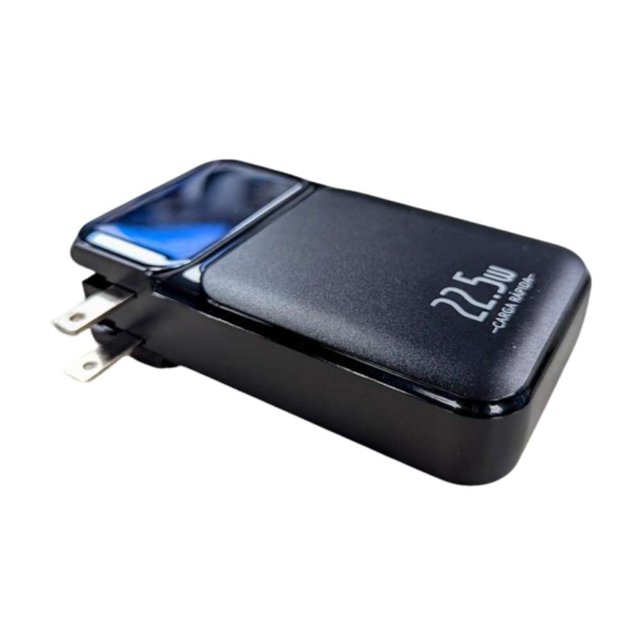 Powerbank Moreka K079 12000 mAh 22.5W Tipo C IP Negro
