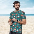 thumbnail image 4 of Wukai Medical Elements Print Men's Short-Sleeved Mesh T-Shirt,Quick-Dry Short Sleeve Workout T-Shirt-X-Small, 4 of 8