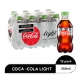 thumbnail image 1 of Refresco Coca Cola light 12 botellas de 355 ml c/u, 1 of 4
