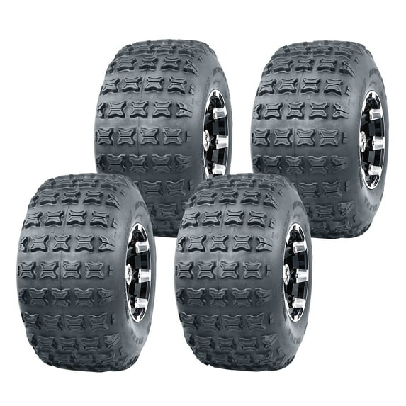 Set 4 WANDA ATV Tires 18X9.5-8 18X9.5X8 4PR 10008