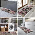 thumbnail image 2 of Pioneer Flower Floral Print Pattern Kitchen Rug Mat,Kitchen Runner Rugs Non Skid Washable,Decorative Kitchen Floor Mats for Kitchen,Sink,Laundry,17"X47", 2 of 5