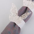 thumbnail image 2 of 50x Elegante servilletero de papel de para decoración de bodas de Navidad Sunnimix Servilletero de papel 3D, 2 of 8