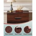 thumbnail image 7 of GALAXHERO 3 Drawer Night Stands for Bedroom, Espresso Tall Nightstand with Storage Cabinets, Wooden Bedside Table End Table for Living Room, 7 of 7