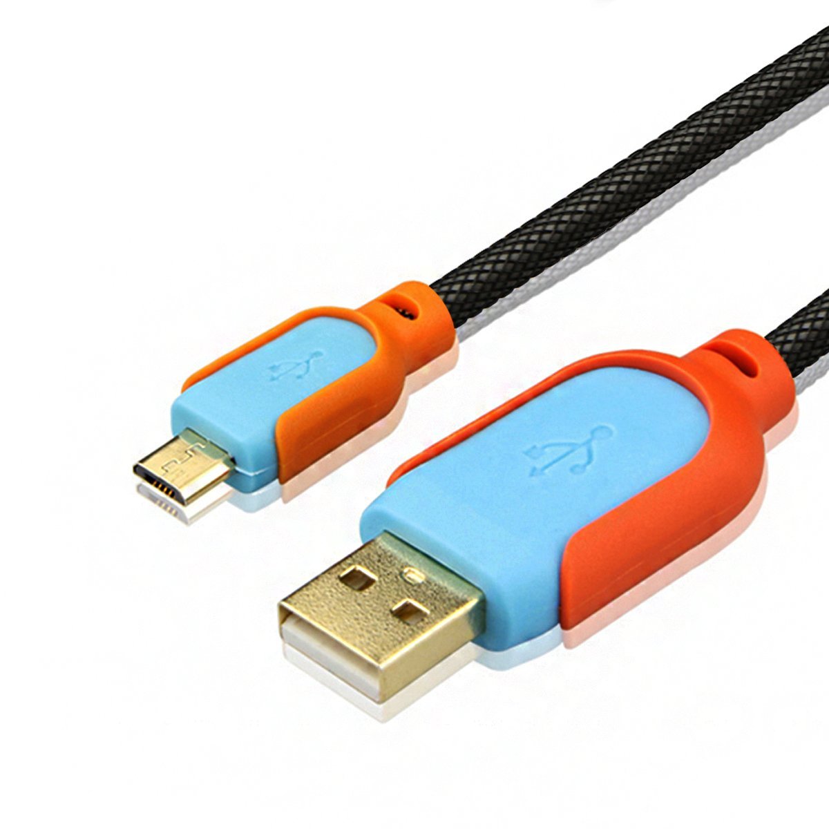Kasonic Premium Braided USB Cable High Speed Micro USB Charge Data Sync