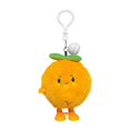 thumbnail image 1 of Llavero con forma de naranja, bonito llavero para coche, para fiesta, bolso de mano, cumpleaños, 1 of 8