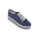thumbnail image 1 of TENIS PLATAFORMA ZAPATOS CASUALES ALPARGATAS DAMA LEON TEXTIL MARINO 2624 LEON  2624p, 1 of 3