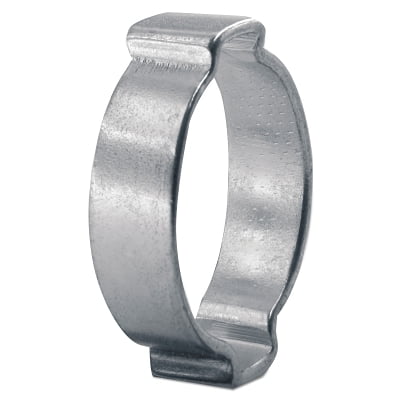 2-Ear Zinc-Plated Hose Clamp, 3/4 In Od, 0.638 In-0.787 In Dia, 0.335 In W | 1 Bag of 100 Each