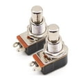 thumbnail image 3 of 5Set Metal Guitar Effects Pedal Button for Electric Guitar and Bass Rectangular Foot Switch Momentary Type, 3 of 9