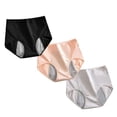 thumbnail image 2 of Panties for Women 3pcs Women's Menstrual Leak Proof Menstrual Pants High Waist Waist Women's Physiological Pants, 2 of 3