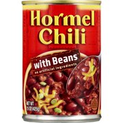 HORMEL Chili with Beans, Beef, No Artificial Ingredients, 15 oz Steel Can