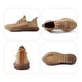 thumbnail image 4 of Steel Toe Shoes for Men Women Indestructible Steel Toe Sneakers Lightweight Work Safety Shoes Puncture Proof Composite Toe, 4 of 11