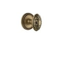 thumbnail image 4 of Grandeur Solgvc_Psg_238 Soleil Solid Brass Passage Door Knob Set - Nickel, 4 of 6