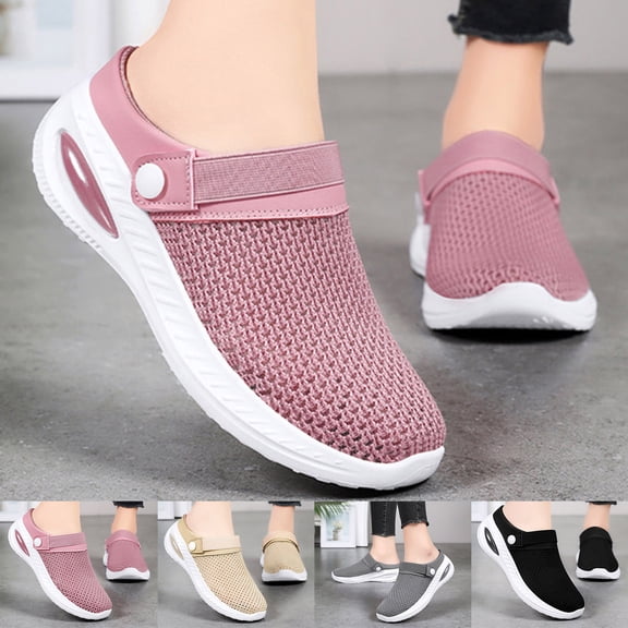 Womens Slipper Warm Comfy Memory Foam House Slippers Knitted Shoes Lined Anti-Skid Rubber Sole Bedroom Cozy Indoor Outdoor Slippers Beige 36