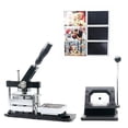 thumbnail image 3 of 80 * 53mm Refrigerator Magnet Making Machine Rectangular Button Kit Cutting Tool And Material ,Easy to Use, 3 of 6