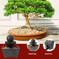thumbnail image 3 of KONTONTY Fontaine de Bureau en Résine Noire pour Table, Cascade pour Jardin et Cour 1ensemble, 3 of 8