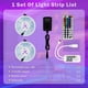 thumbnail image 3 of Tira de luces LED Luz de cinta flexible WiFi SMD5050 RGB Luz que cambia de color Decoración de la habitación del hogar, 3 of 5