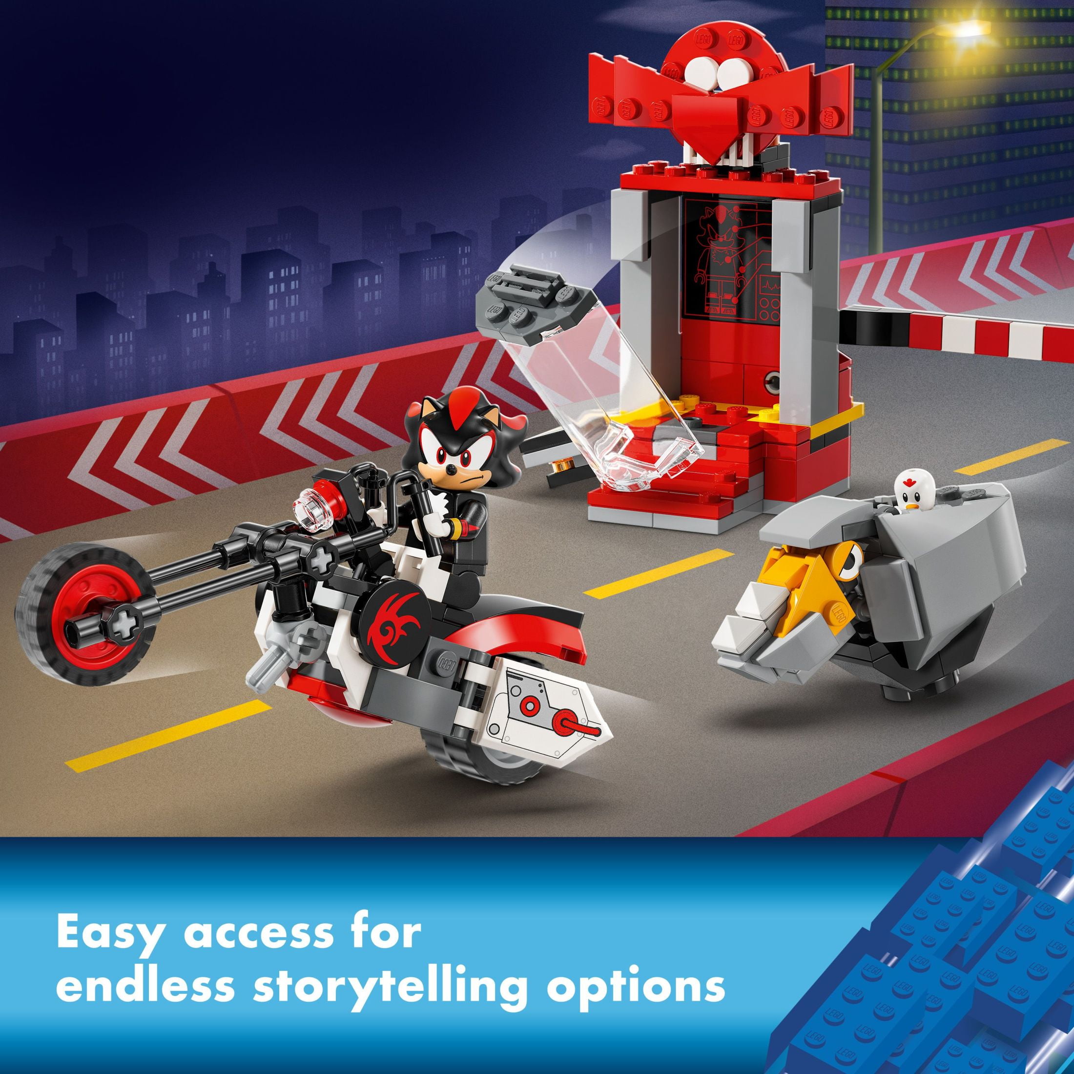 LEGO Sonic the Hedgehog Shadow the Hedgehog Escape Building Set