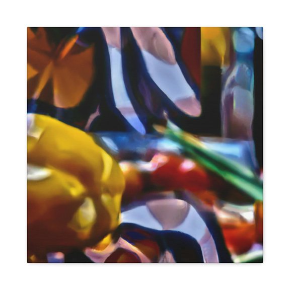 Vegetables in Abstraction - Canvas
