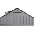 thumbnail image 5 of Rubbermaid Large Resin Outdoor Storage Shed, 10.5 x 7 ft., Gray, with Substantial Space for Home/Garden/Back-Yard/Lawn Equipment, 5 of 7