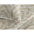 thumbnail image 3 of Ambesonne Leaves Quilted Bedspread Set 3 Pcs, Pale Brown Aloha Leaf Botany, Queen, Pale Brown White, 3 of 4