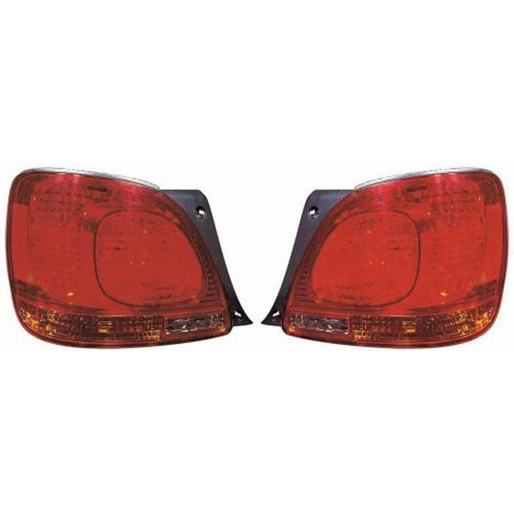 GoParts PAIR/SET OE Replacement for 2001 2005 Lexus GS300 Rear