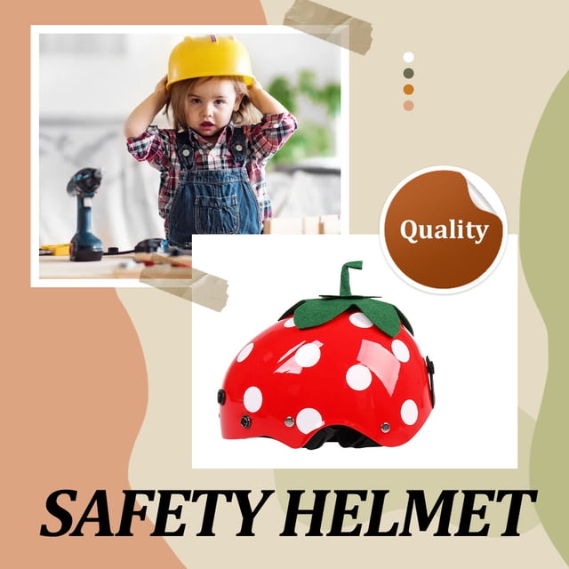 ABS Durable - Ultimate Kids Helmets Accessories Children' Years ABS - Accessories For Helmets Motorcycle Children' Helmet - without len L