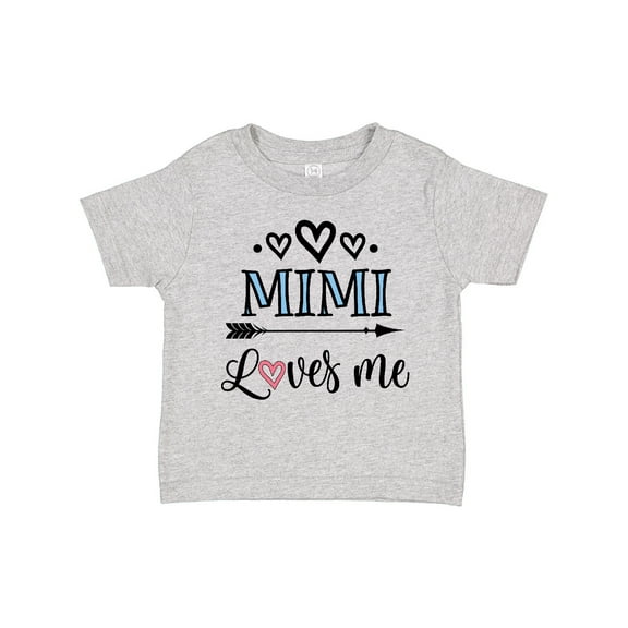 Inktastic Mimi Grandma Loves Me Girls Toddler T-Shirt