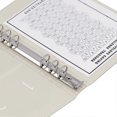 thumbnail image 2 of 100 Envelopes Money Saving Challenge Binder Reusable A5 Budget Binder 25 Sheets Transparent Savings Challenge Budget Book for Money Management Violet, 2 of 3