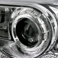 thumbnail image 7 of Spec-D Tuning Chrome Housing Clear Lens Projector Headlights W/R8 SMD LED Lights Compatible with 1999-2004 Ford F250 F350 F450 F550 Super Duty, Left + Right Pair Headlamps Assembly, 7 of 7
