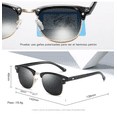 thumbnail image 4 of Gafas Cuadradas Luxur Proteccion UV Club Master, 4 of 5