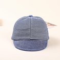 thumbnail image 3 of Eleanos Baby Cute Cotton Striped Sun Hat Infants Boys Girls Adjustable Visor Caps 1-2T, 3 of 7