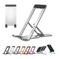 thumbnail image 2 of Portable Foldable Aluminum Alloy Phone Stand Universal Desktop Holder for Hands- Viewing, 2 of 4