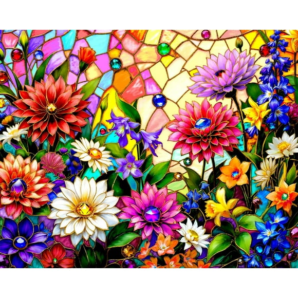 Rompecabezas Springbok Summer Flower Garden 1000 piezas