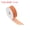 Orange, variant on Uxcell Burlap Fabric Ribbon Burlap Wired Edge Ribbon Wired Decorative Ribbon for Big Bows Christmas Orange