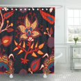 thumbnail image 1 of ABPHQTO Paisley Nacional para Telas de Lino Flores Tribales Bohemio para Grifería Cortinas de Ducha de Baño 152x180 cm ABPHQTO PKNMT60x72Shower-3892, 1 of 2