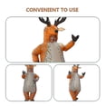 thumbnail image 3 of Costumes Hommes Costume Gonflable Élan Costume Gonflable Déguisement Rennes Jumpsui_Perfect Gift, 3 of 4