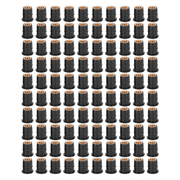 Universal Well Nut, Well Nut Impermeable Negro Práctico Para Parabrisas De ATV Para Motocicleta ANGGREK Otros