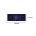 thumbnail image 3 of RGB Gaming Mouse Pad Large Extended 31.5x11 Inch, 14 Light Modes, Non-Slip Rubber Base, Cloth Surface, Memory Function, Keyboard & Mouse Desk Pad for Gaming/Work, 3 of 6