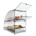 thumbnail image 4 of KoolMore 14 in. Commercial 2 Tier Bakery Display Case with Front Curved Glass and Rear Door., 4 of 6