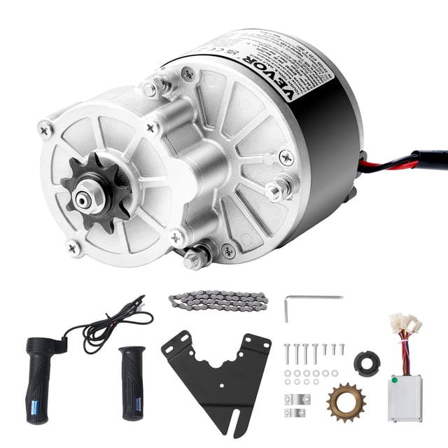 VEVOR 250W Electric Powerful DC Motor Kit 24V 2700rpm with Upgraded Speed Controller